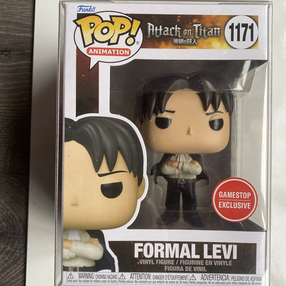 Funko Pop! Vinyl: Attack on Titan - Formal Levi - GameStop  (Exclusive) #1171